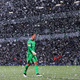 Illustration for article titled West Brom And Manchester City Played In A Real-Life Snow Globe Today